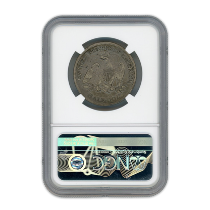 1873 Seated Liberty Half Dollar Philadelphia Arrows - NGC VF30