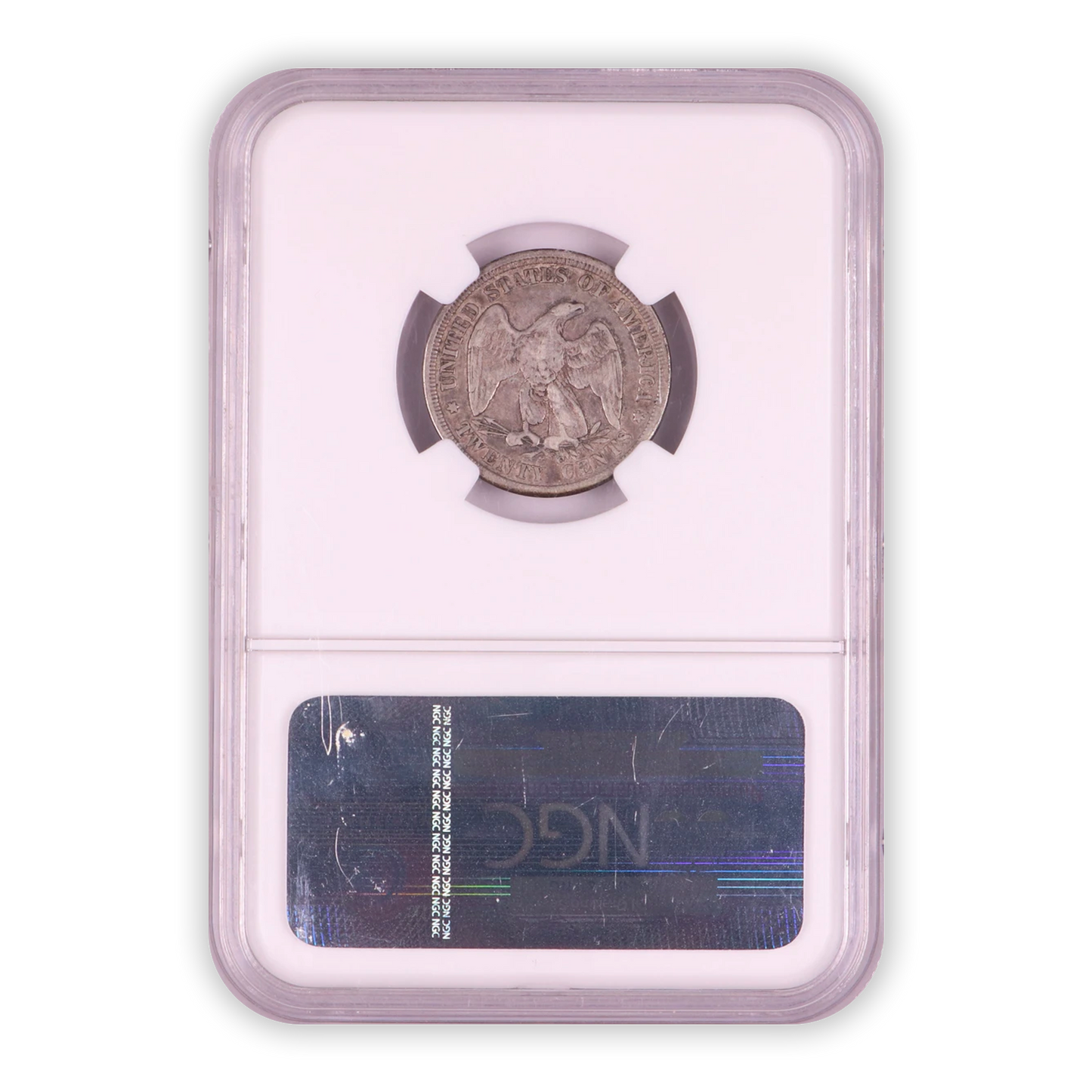 1875 CC Seated Liberty Quarter Carson City - NGC VF20