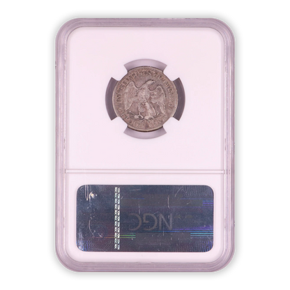 1875 CC Seated Liberty Quarter Carson City - NGC VF20