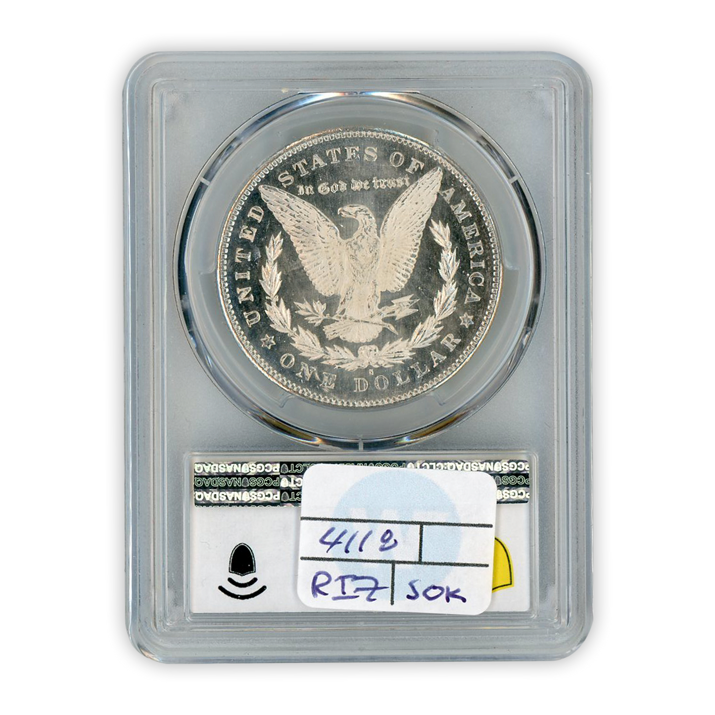 1878-S Morgan Silver Dollar PCGS MS63DMPL Sight White