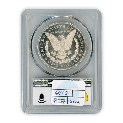 1878-S Morgan Silver Dollar PCGS MS63DMPL Sight White