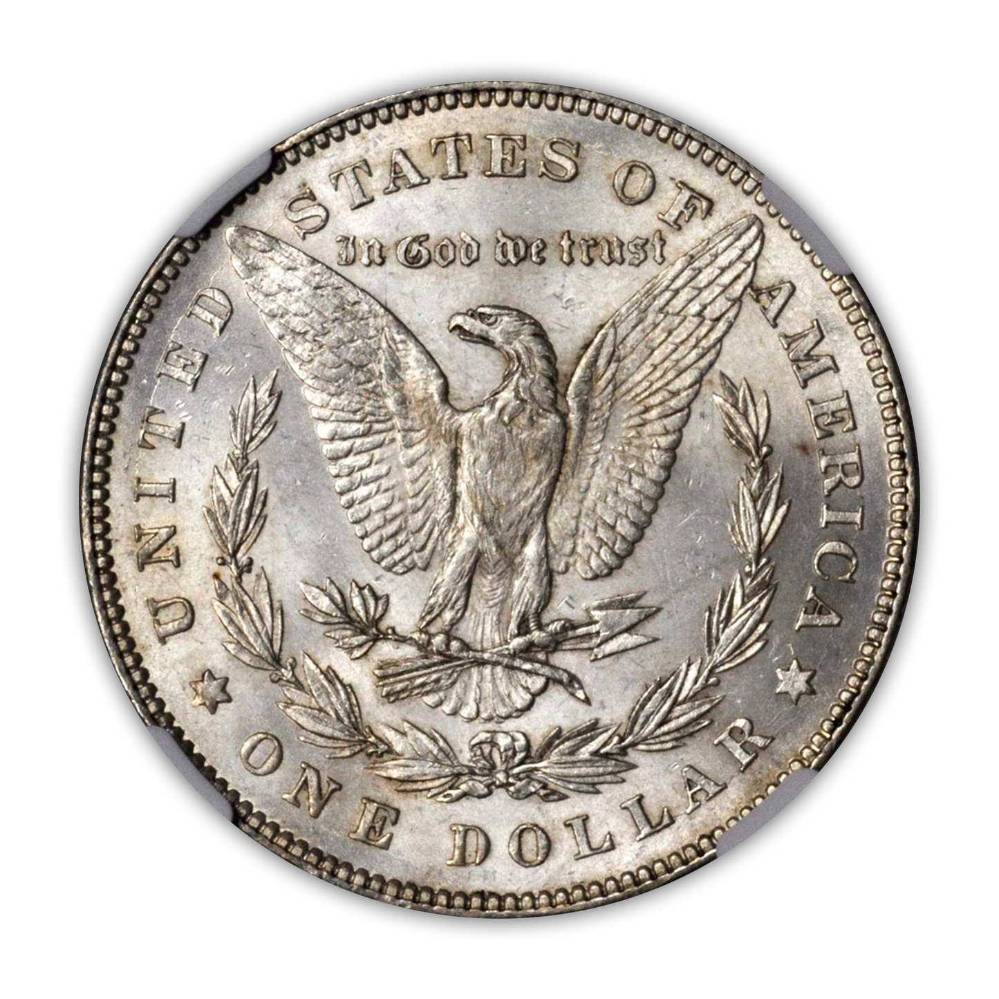 1878 Morgan Silver Dollar Philadelphia 7/8 Tail Feathers - Brilliant Uncirculated - CoinsTV