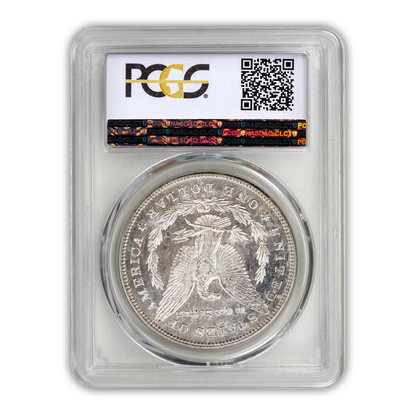 1878 S Morgan Silver Dollar San Francisco - PCGS MS63