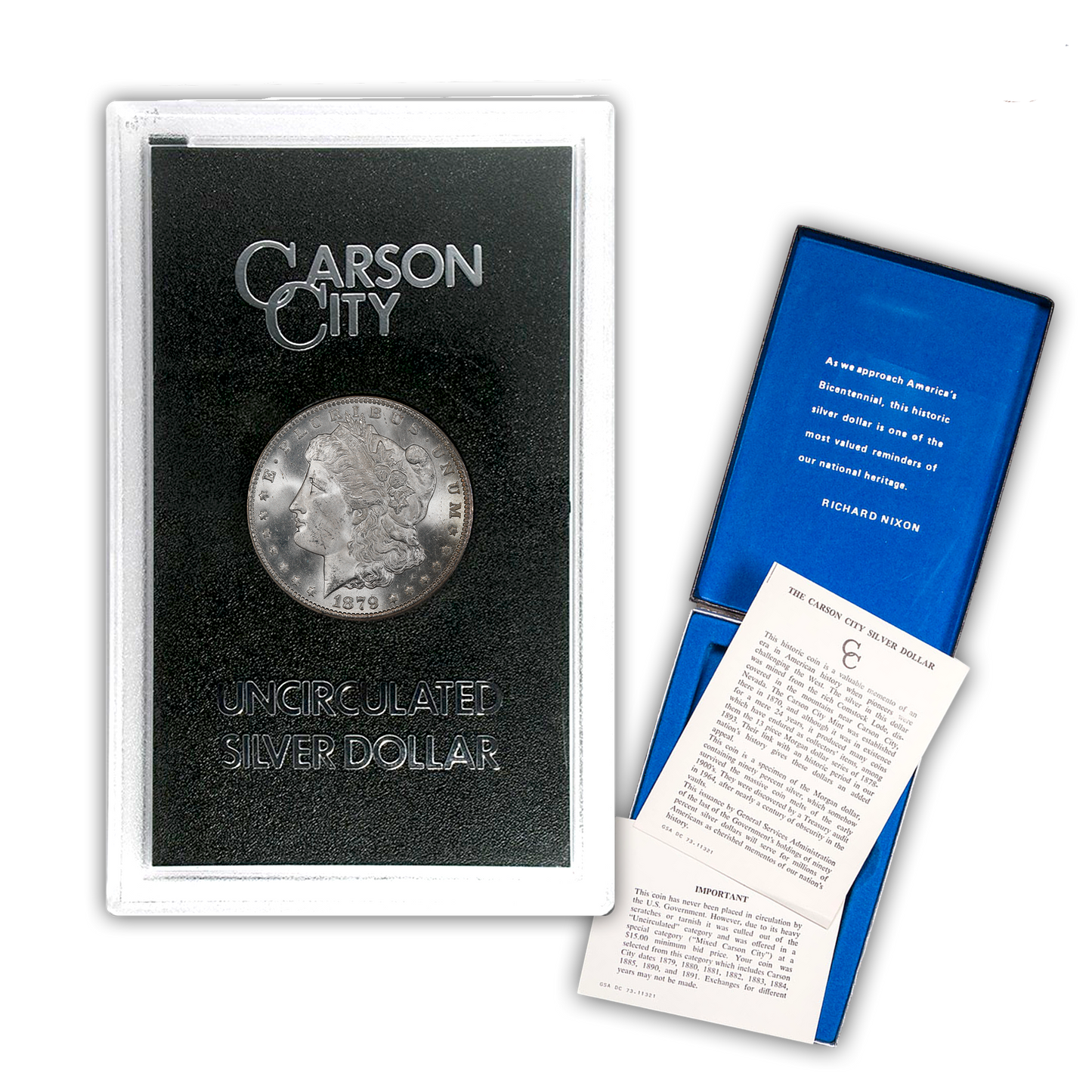 1879 Morgan Silver Dollar Carson City - GSA