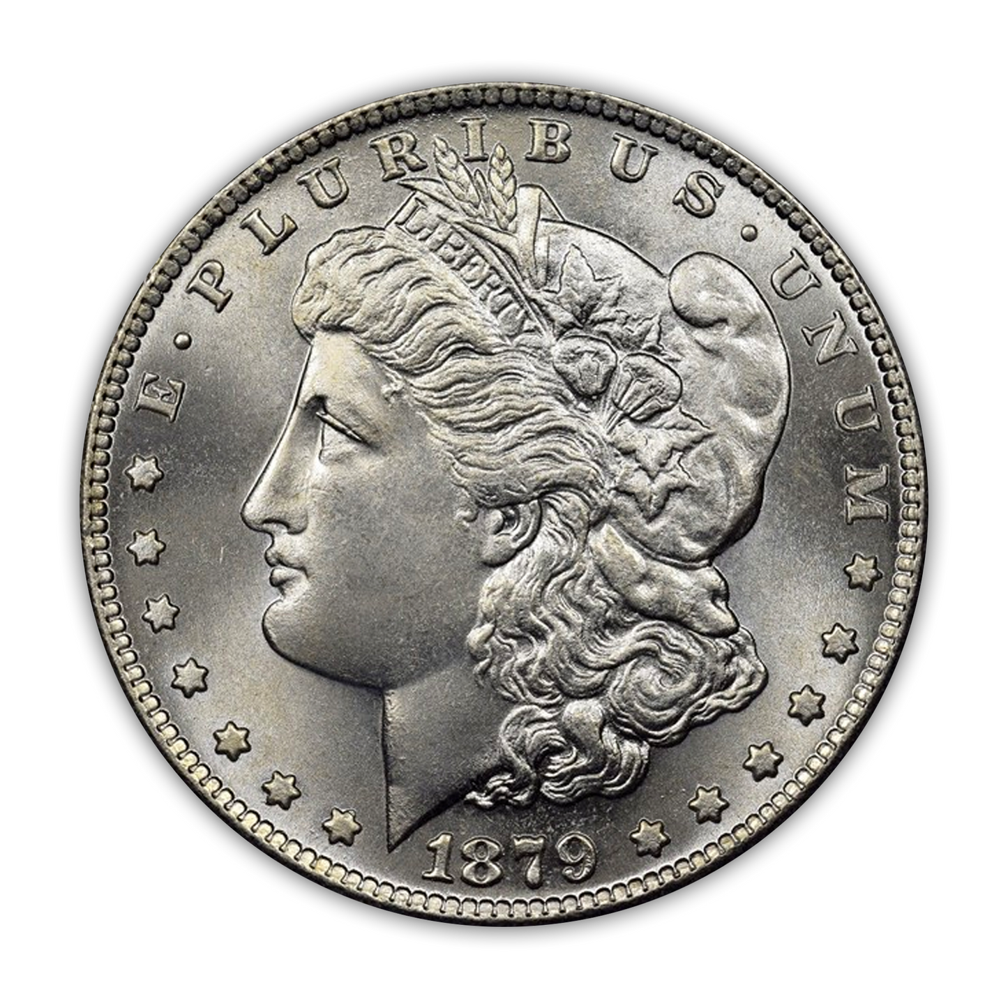 1879 Morgan Silver Dollar Carson City - Brilliant Uncirculated