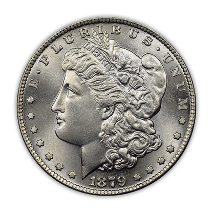 1879 Morgan Silver Dollar Carson City - Brilliant Uncirculated