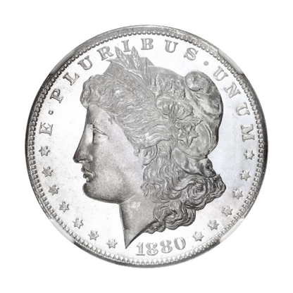 1880-S Morgan Silver Dollar San Francisco - NGC MS68