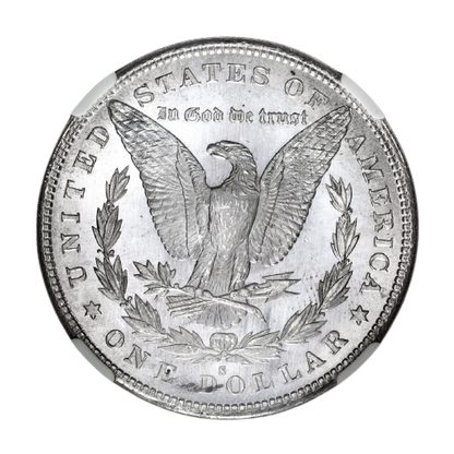 1880-S Morgan Silver Dollar San Francisco - NGC MS68