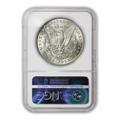 1880 Morgan Silver Dollar Philadelphia - NGC MS64