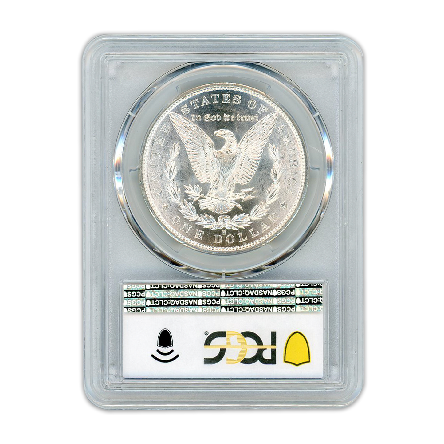 1880 Morgan Silver Dollar San Francisco - PCGS MS63 Sight White