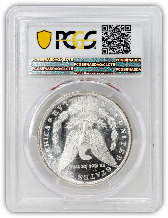 1880 Morgan Silver Dollar San Francisco - PCGS MS65 PL Sight White