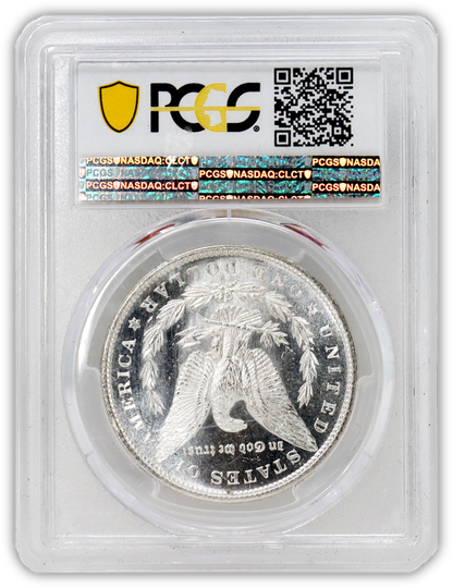 1880 Morgan Silver Dollar San Francisco - PCGS MS65 PL Sight White