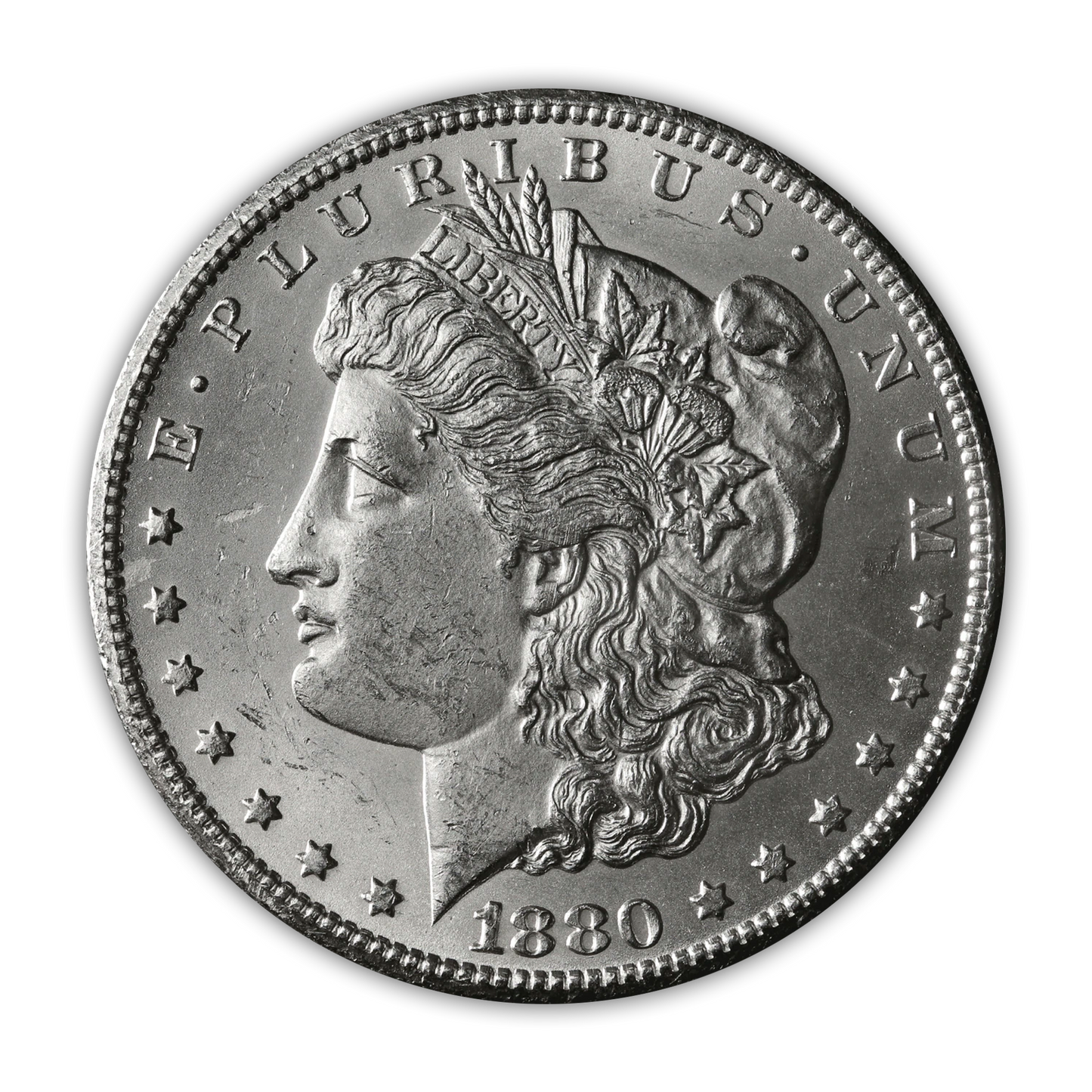 1880 Morgan Silver Dollar Carson City - Brilliant Uncirculated