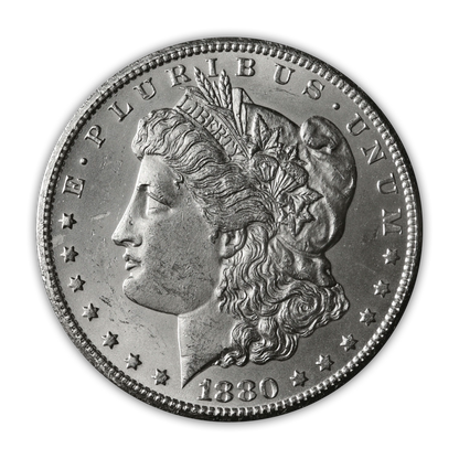 1880 Morgan Silver Dollar Carson City - Brilliant Uncirculated