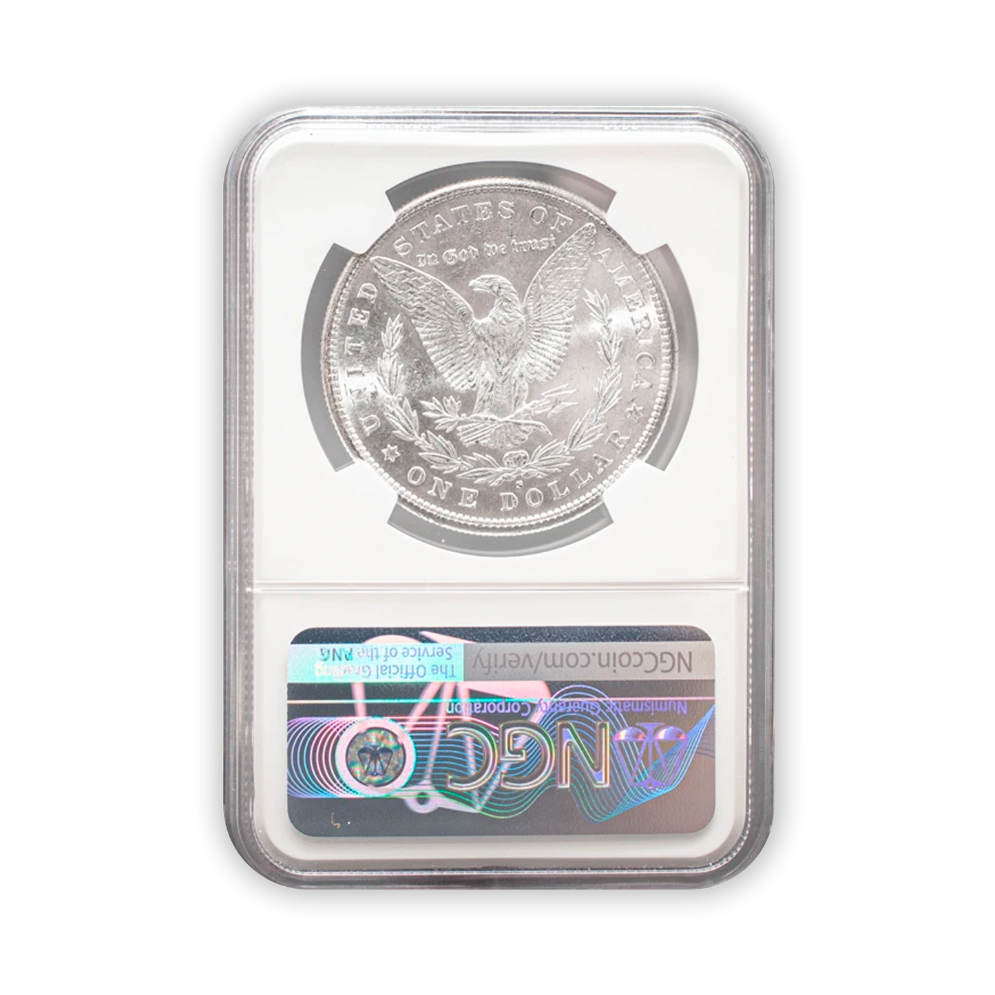1881 Morgan Silver Dollar San Francisco - NGC MS63 Wayne Miller Auto