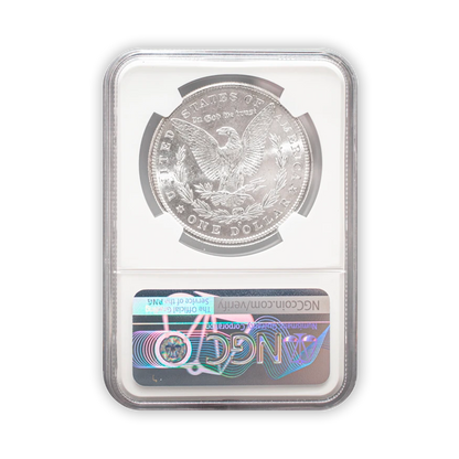 1881 Morgan Silver Dollar San Francisco - NGC MS63 Wayne Miller Auto