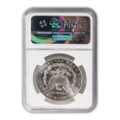 1881 Morgan Silver Dollar San Francisco - NGC MS65+ Sight White