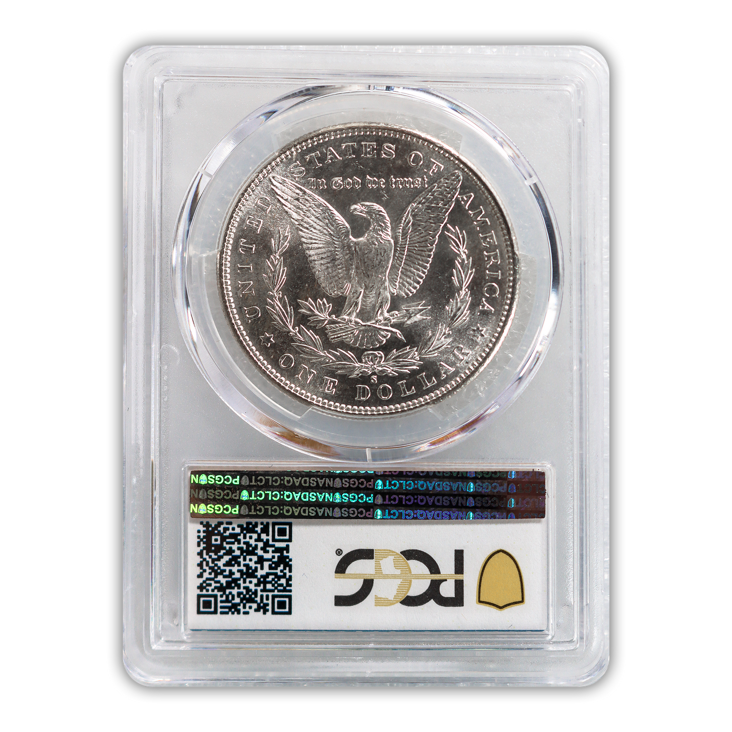 1881 Morgan Silver Dollar San Francisco - PCGS MS64+ Sight White