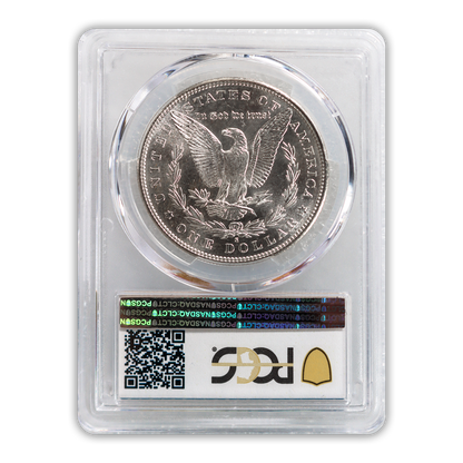 1881 Morgan Silver Dollar San Francisco - PCGS MS64+ Sight White