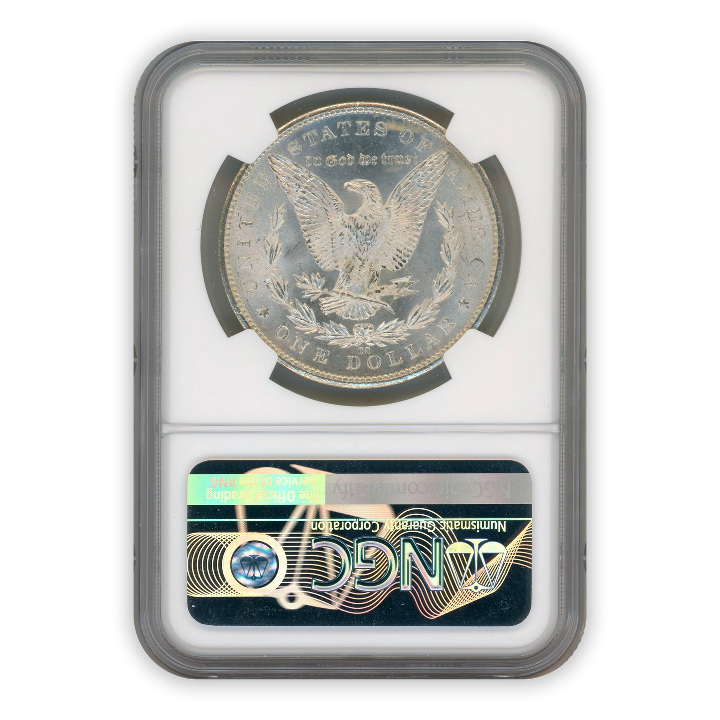 1882 CC Morgan Silver Dollar Carson City - NGC MS63 GSA Anna Cabral Signature Label