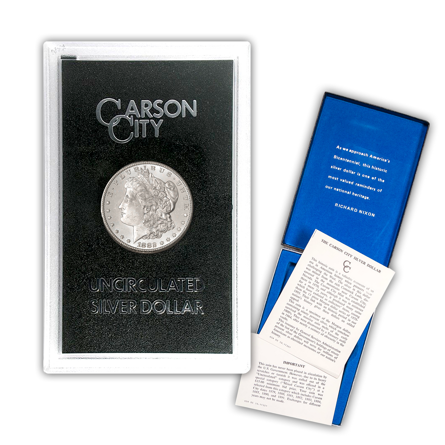1882 Morgan Silver Dollar Carson City - GSA