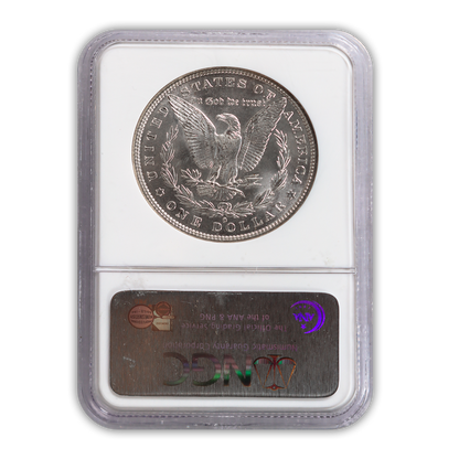 1882 Morgan Silver Dollar New Orleans - VAM 7 O over O - NGC MS63