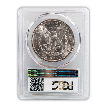 1882 Morgan Silver Dollar San Francisco - PCGS MS64+ Sight White