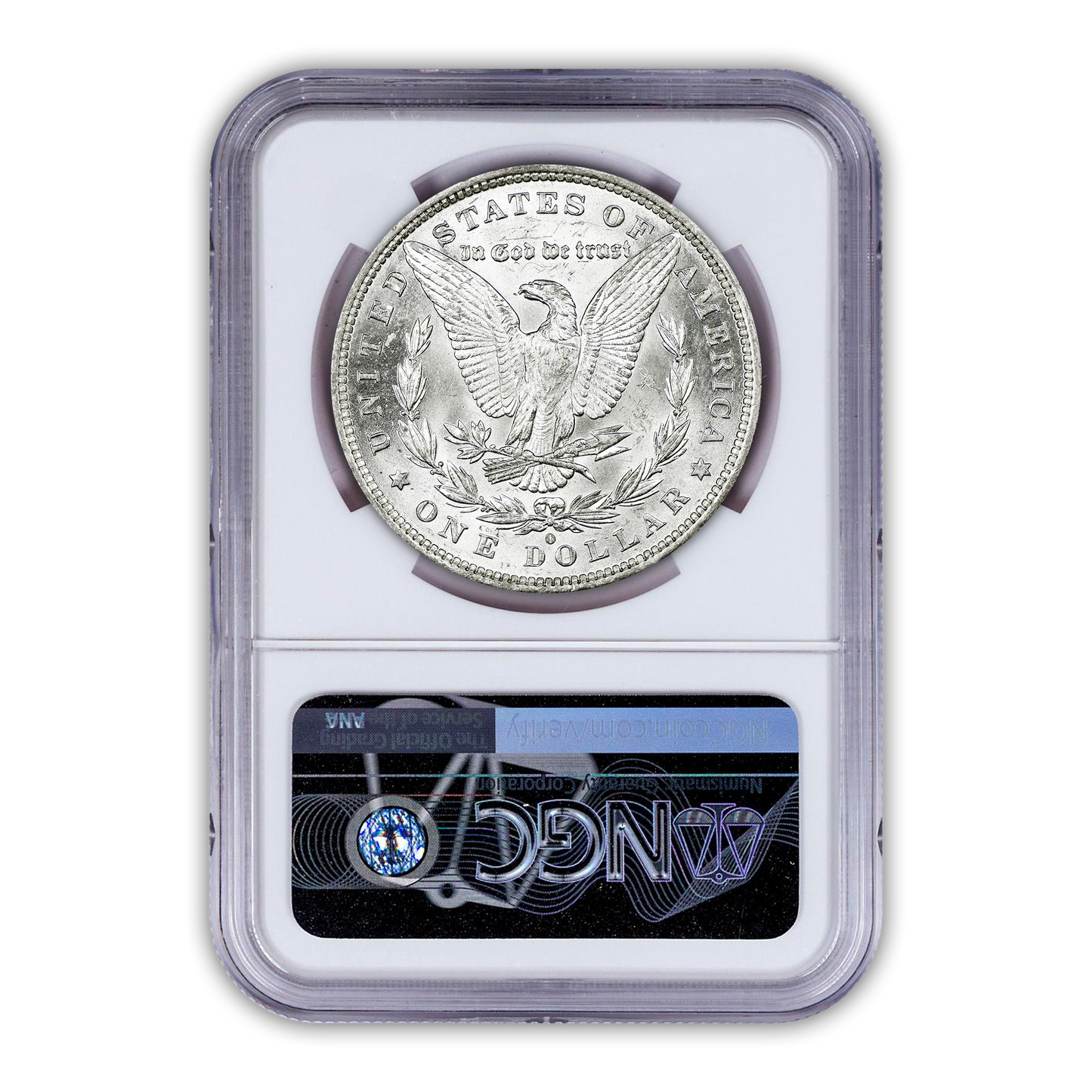 1882 Morgan Silver Dollar New Orleans - NGC MS64