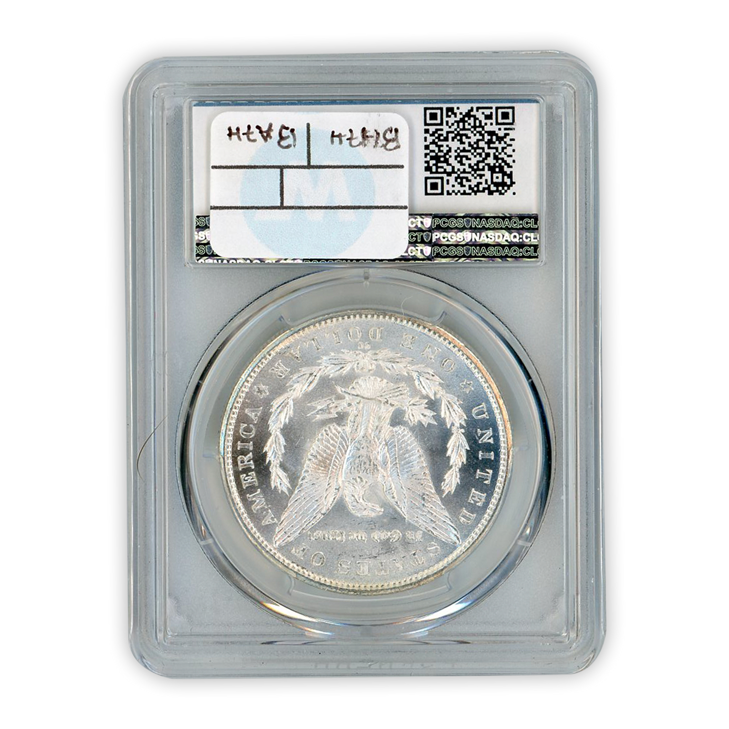 1883-CC Morgan Silver Dollar Carson City PCGS MS66 Sight White