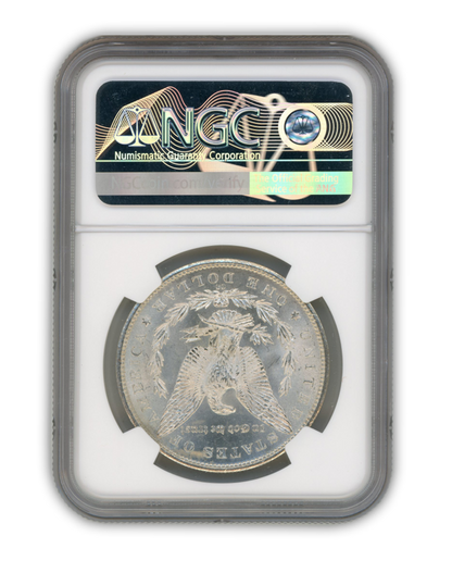 1883 CC Morgan Silver Dollar Carson City - NGC MS63 GSA Anna Cabral Signature Label