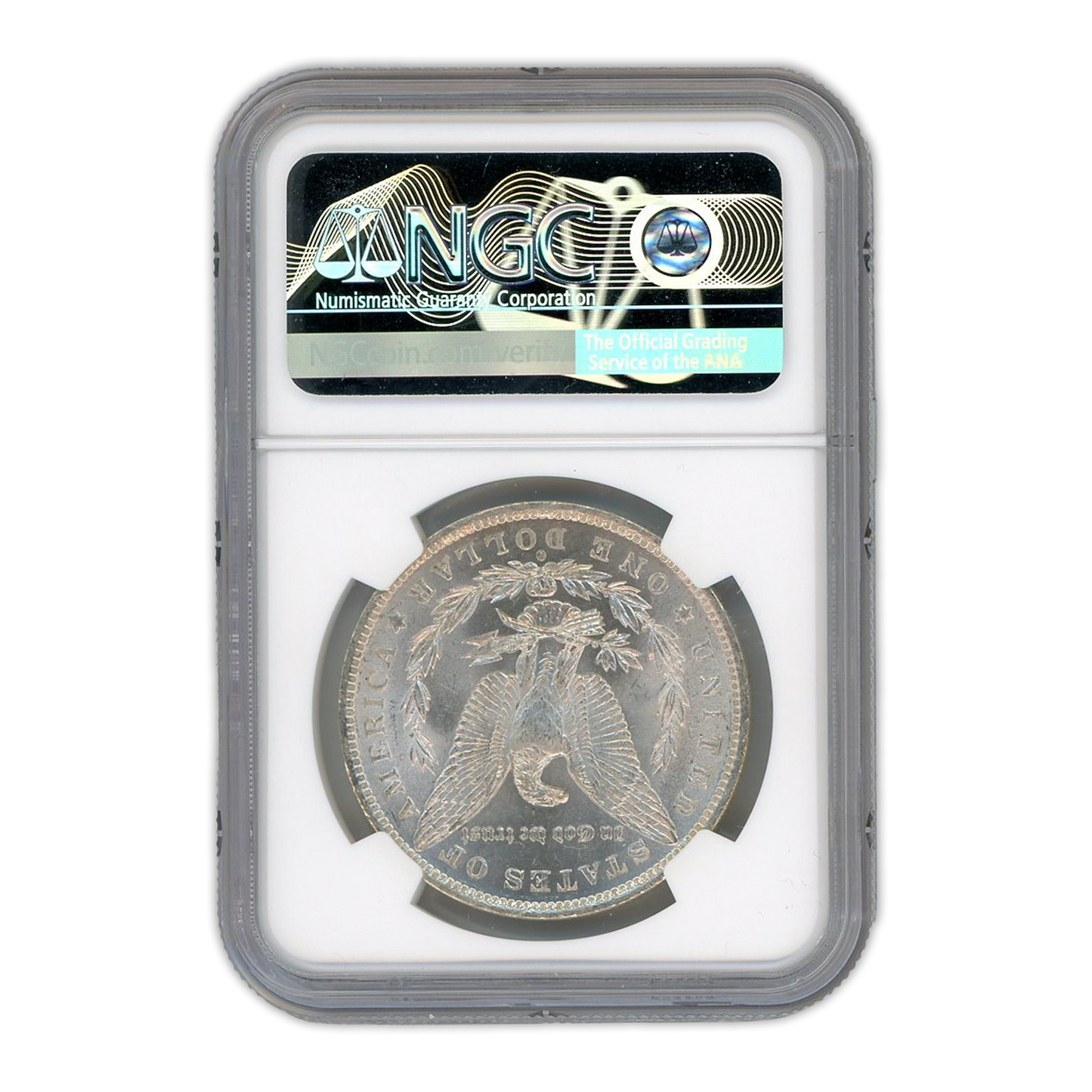 1883 Morgan Silver Dollar New Orleans NGC MS63 Sight White