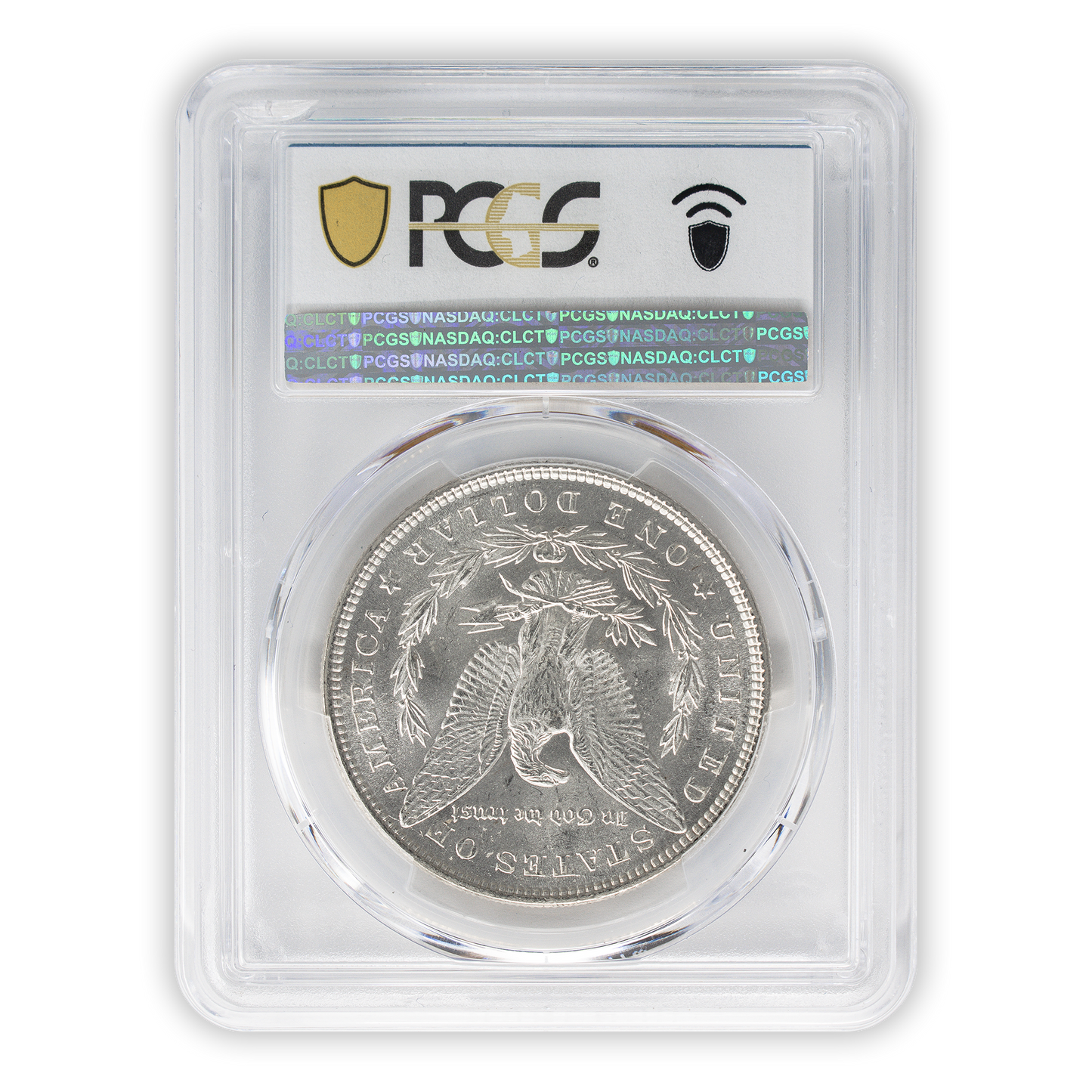 1885 Morgan Silver Dollar Philadelphia - PCGS MS64 Sight White