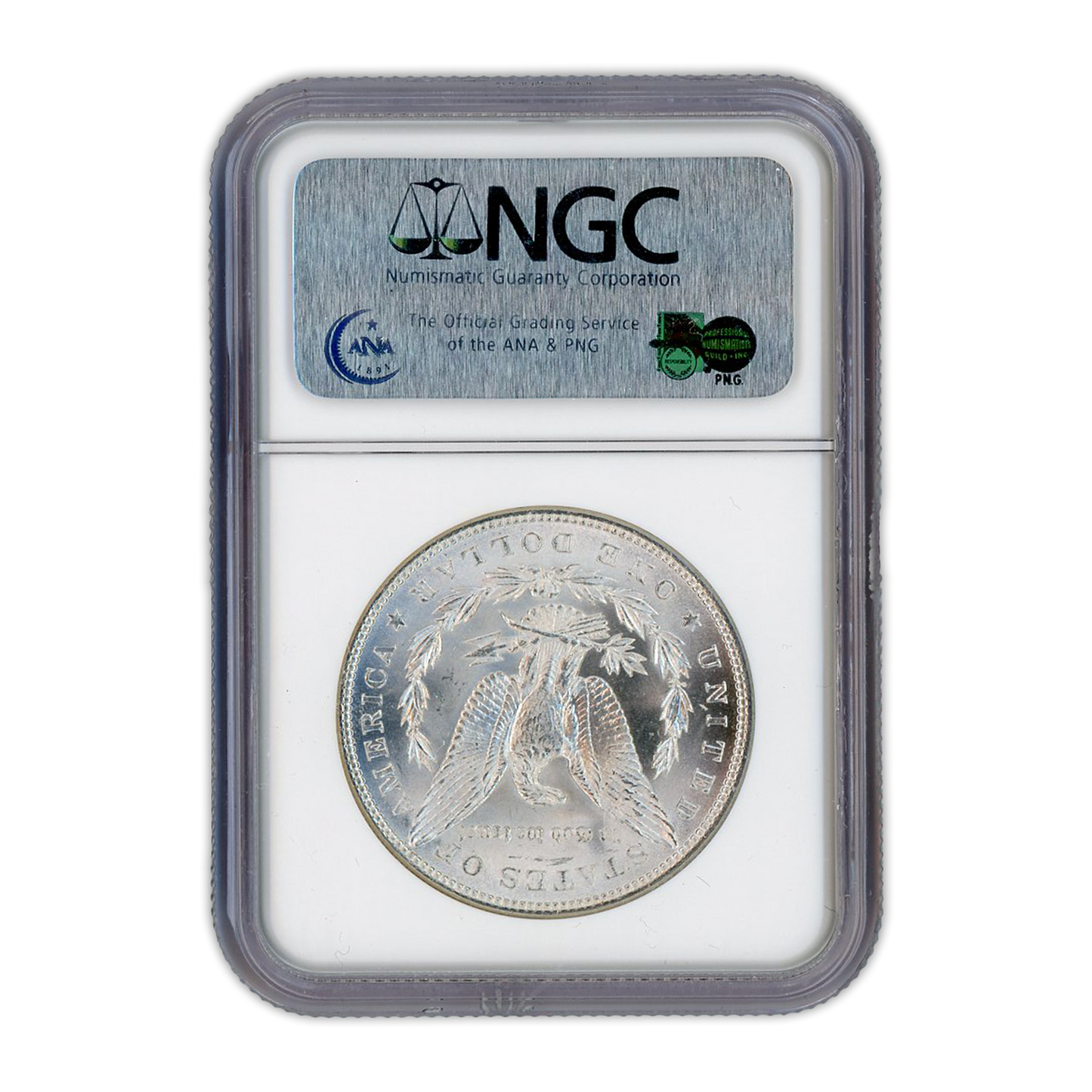 1885 Morgan Silver Dollar Philadelphia - NGC MS64 Sight White