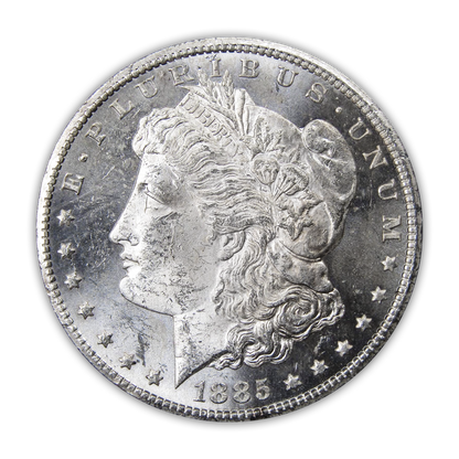 1885 Morgan Silver Dollar Carson City - Brilliant Uncirculated