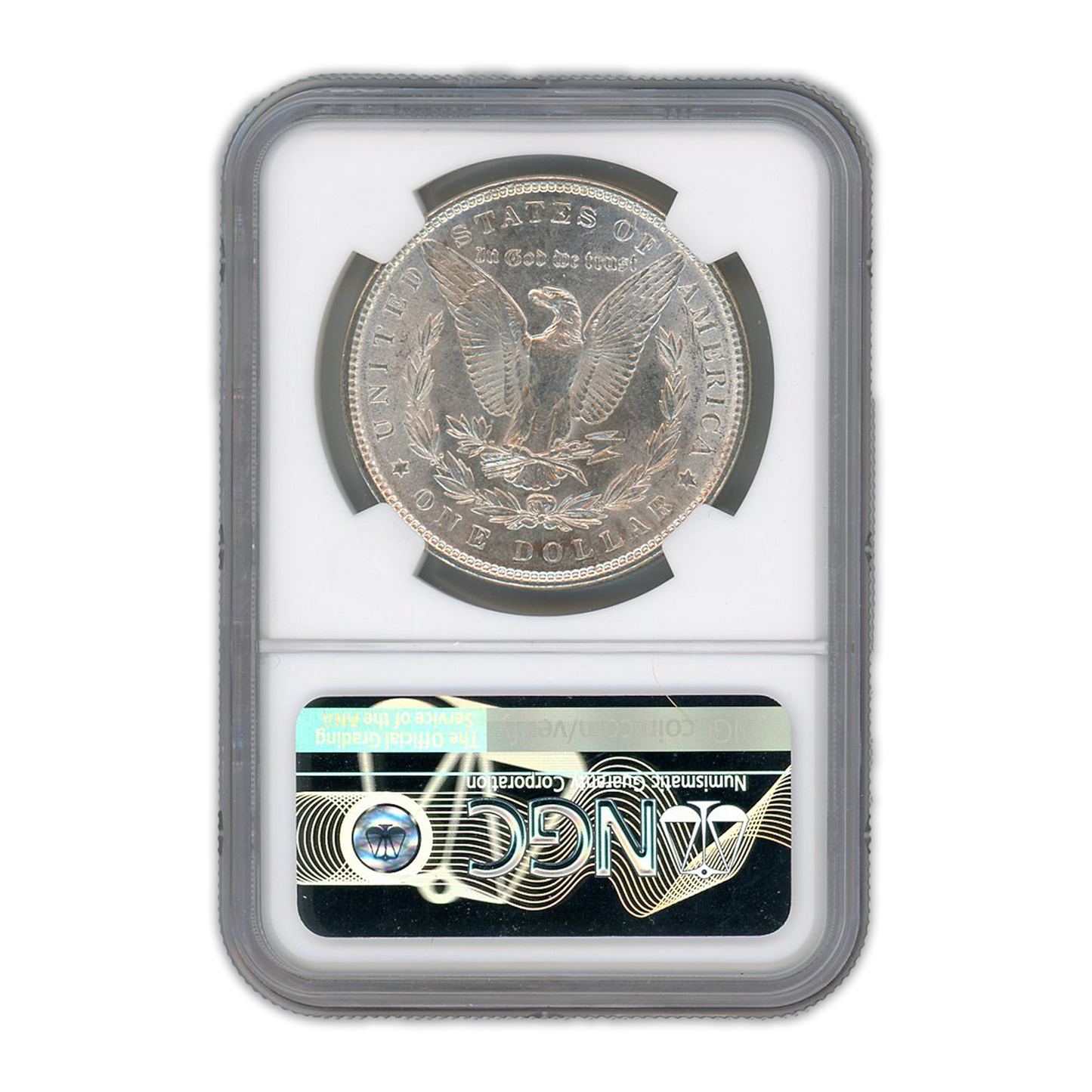 1886 Morgan Silver Dollar Philadelphia - NGC MS63