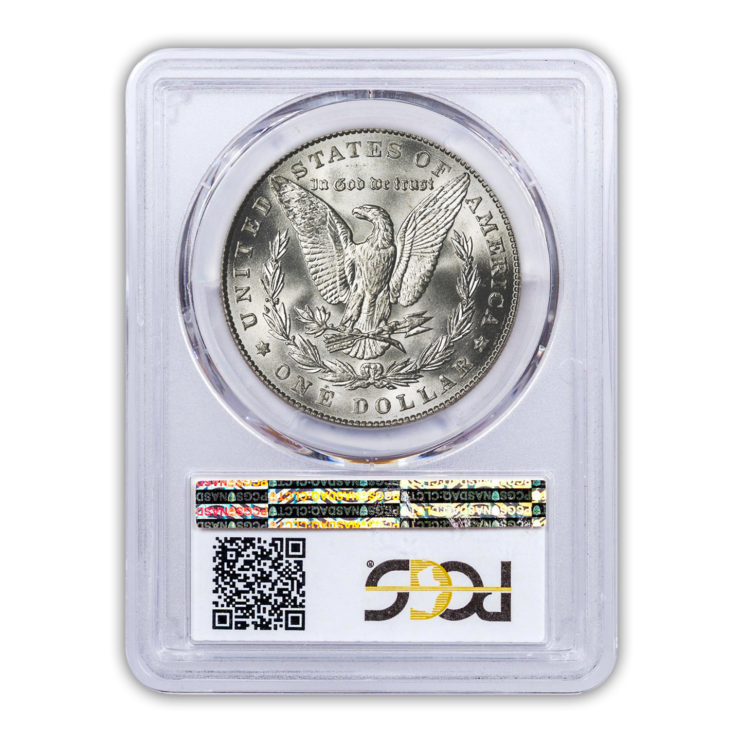 1886 Morgan Silver Dollar Philadelphia - PCGS MS64 Sight White