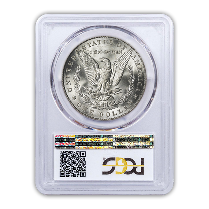 1886 Morgan Silver Dollar Philadelphia - PCGS MS64 Sight White