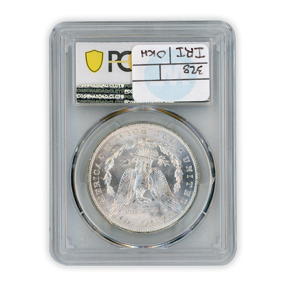 1886 Morgan Silver Dollar Philadelphia - CAC Label - PCGS MS66+ Sight White