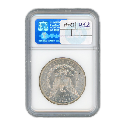 1886 Morgan Silver Dollar Philadelphia - Vam 17 DDR With Arrows - NGC MS63