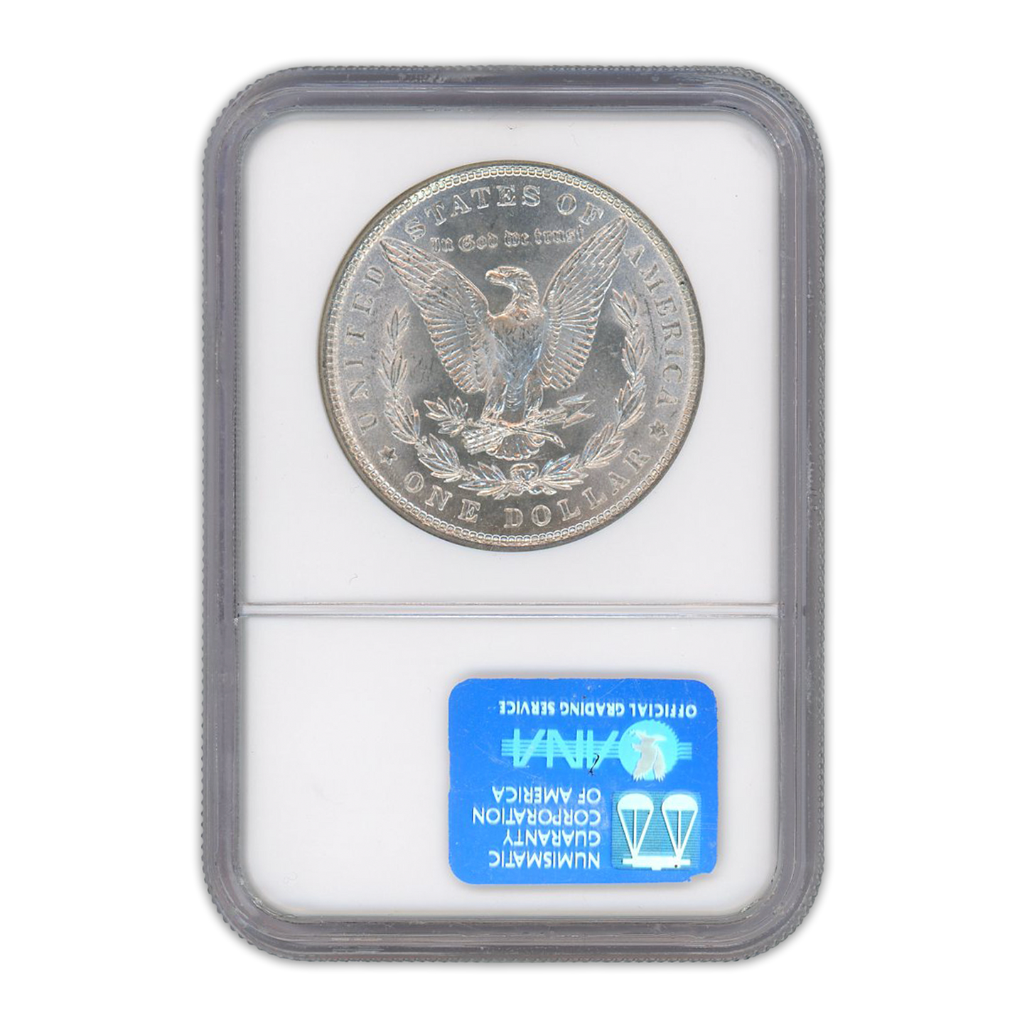 1886 Morgan Silver Dollar San Francsico - NGC MS63 Sight White