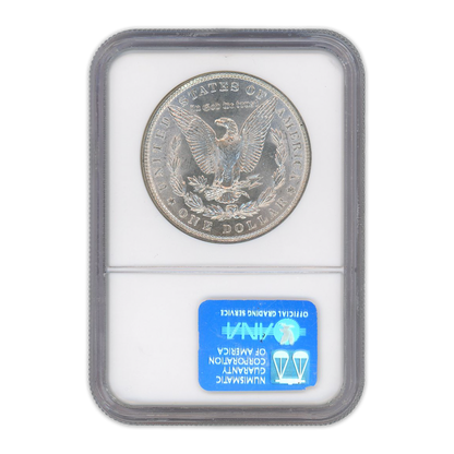 1886 Morgan Silver Dollar San Francsico - NGC MS63 Sight White