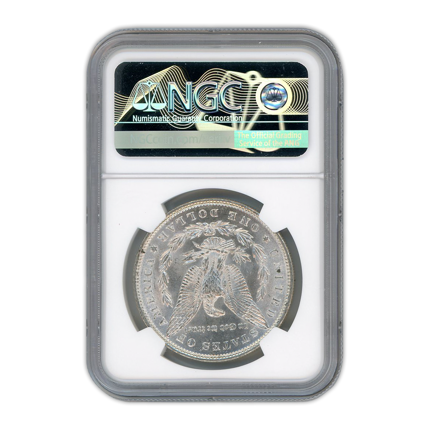 1887 Morgan Silver Dollar Philadelphia - NGC MS63