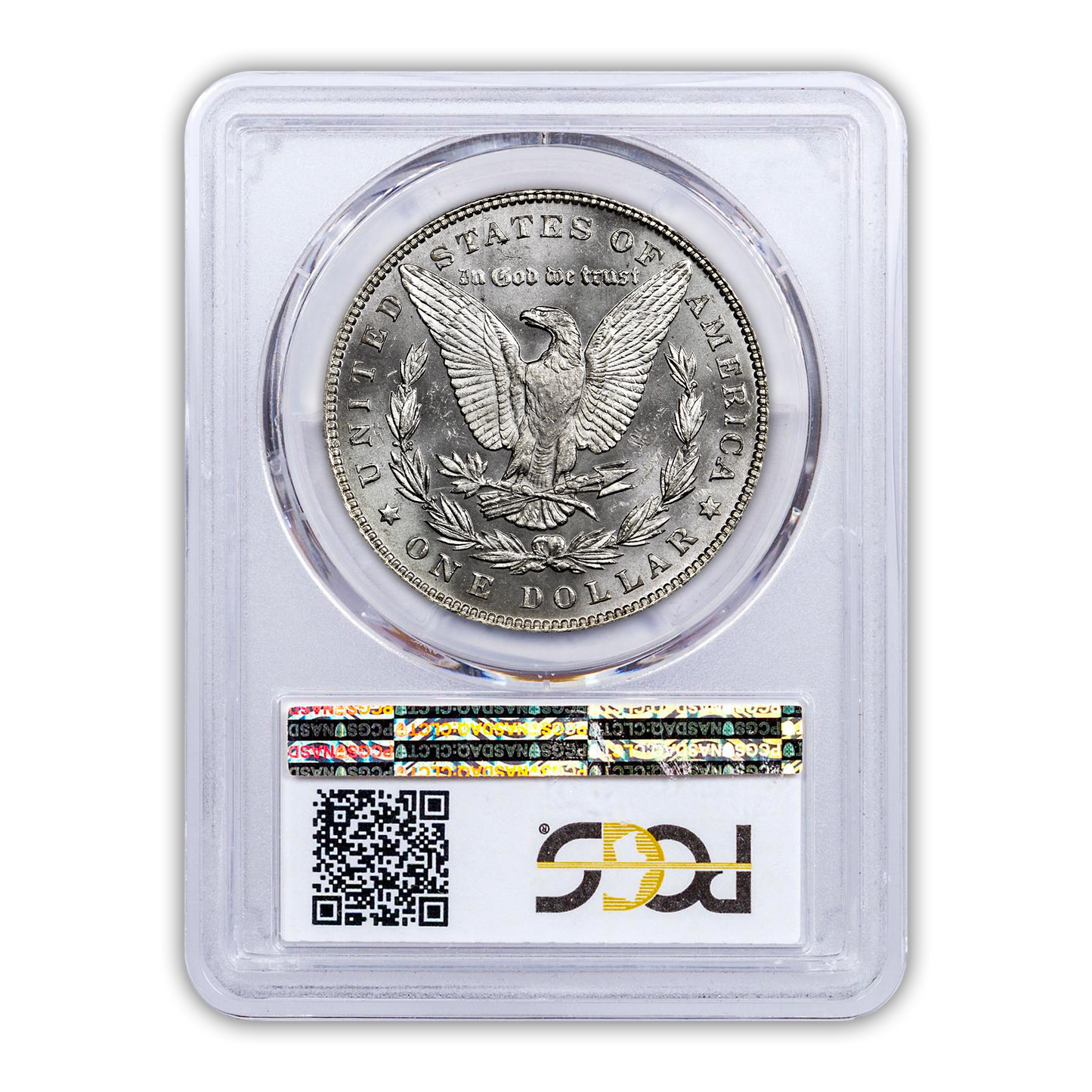 1887 Morgan Silver Dollar Philadelphia - PCGS MS64 Sight White