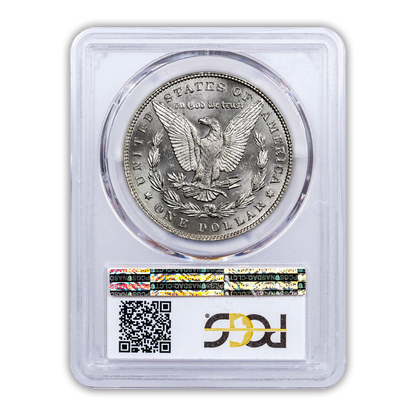 1887 Morgan Silver Dollar Philadelphia - PCGS MS64 Sight White