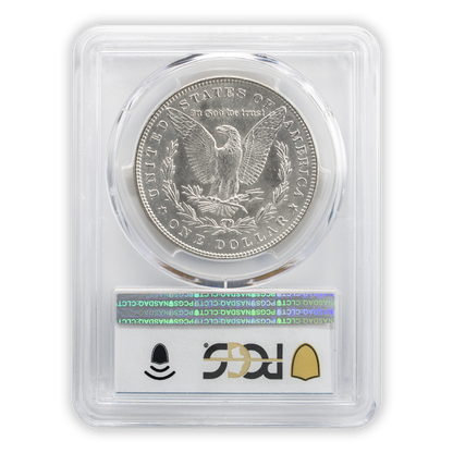 1887 Morgan Silver Dollar Philadelphia - PCGS MS64 Sight White