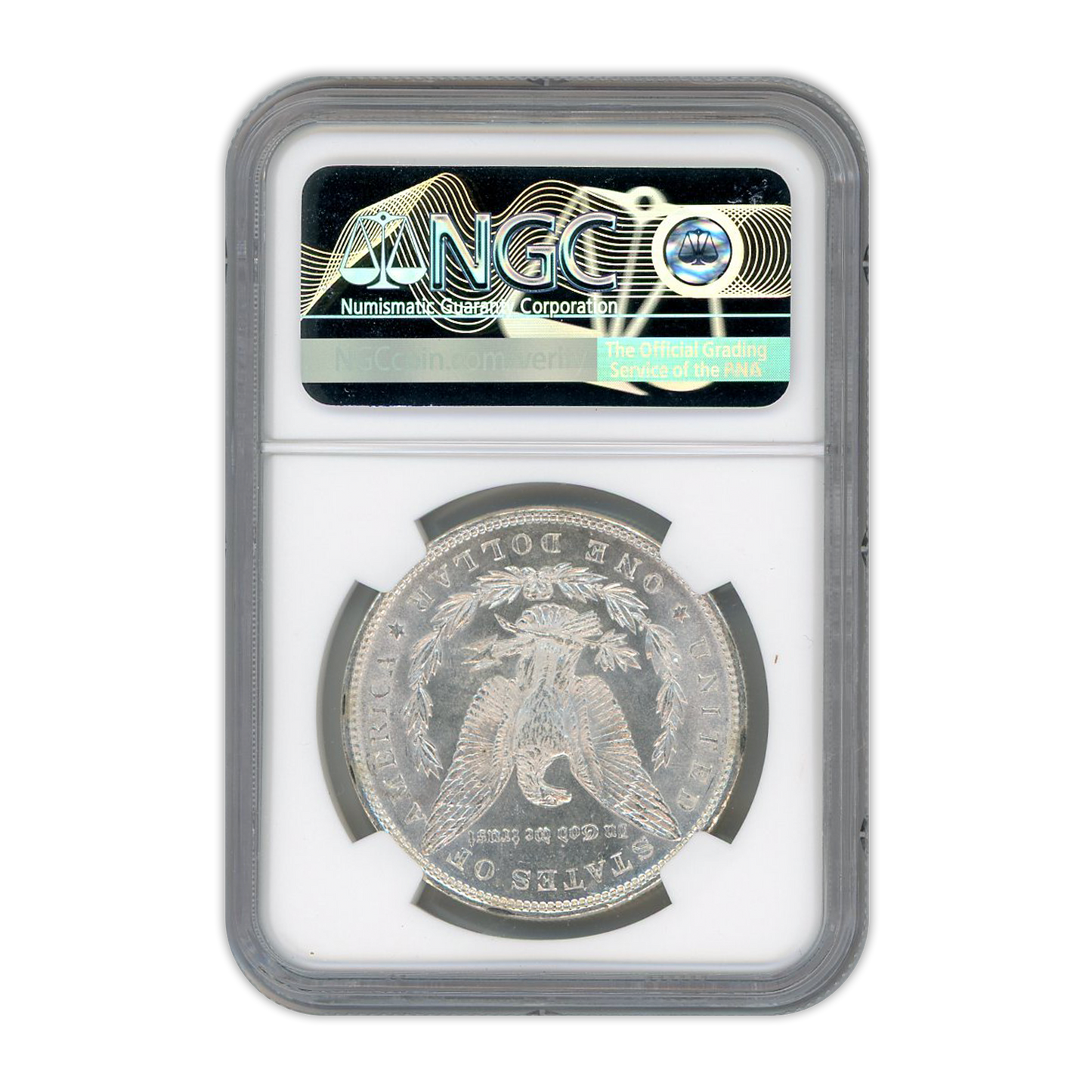 1887  Morgan Silver Dollar Philadelphia - NGC MS65