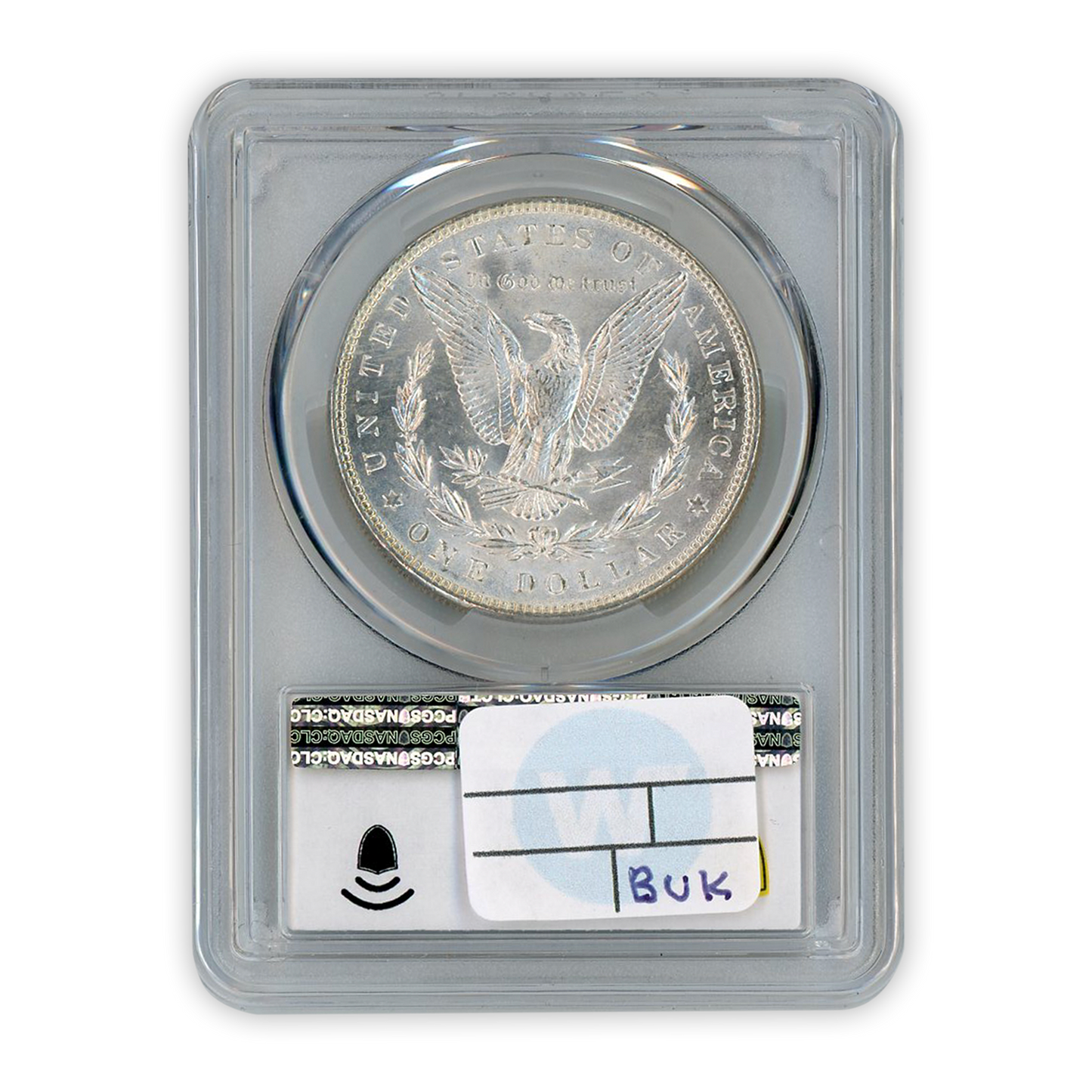 1887 Morgan Silver Dollar Philadelphia - Vam 12 Alligator Eye - PCGS MS64 Sight White