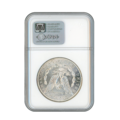 1888 S Silver Morgan Dollar Redfield San Francisco - NGC MS62