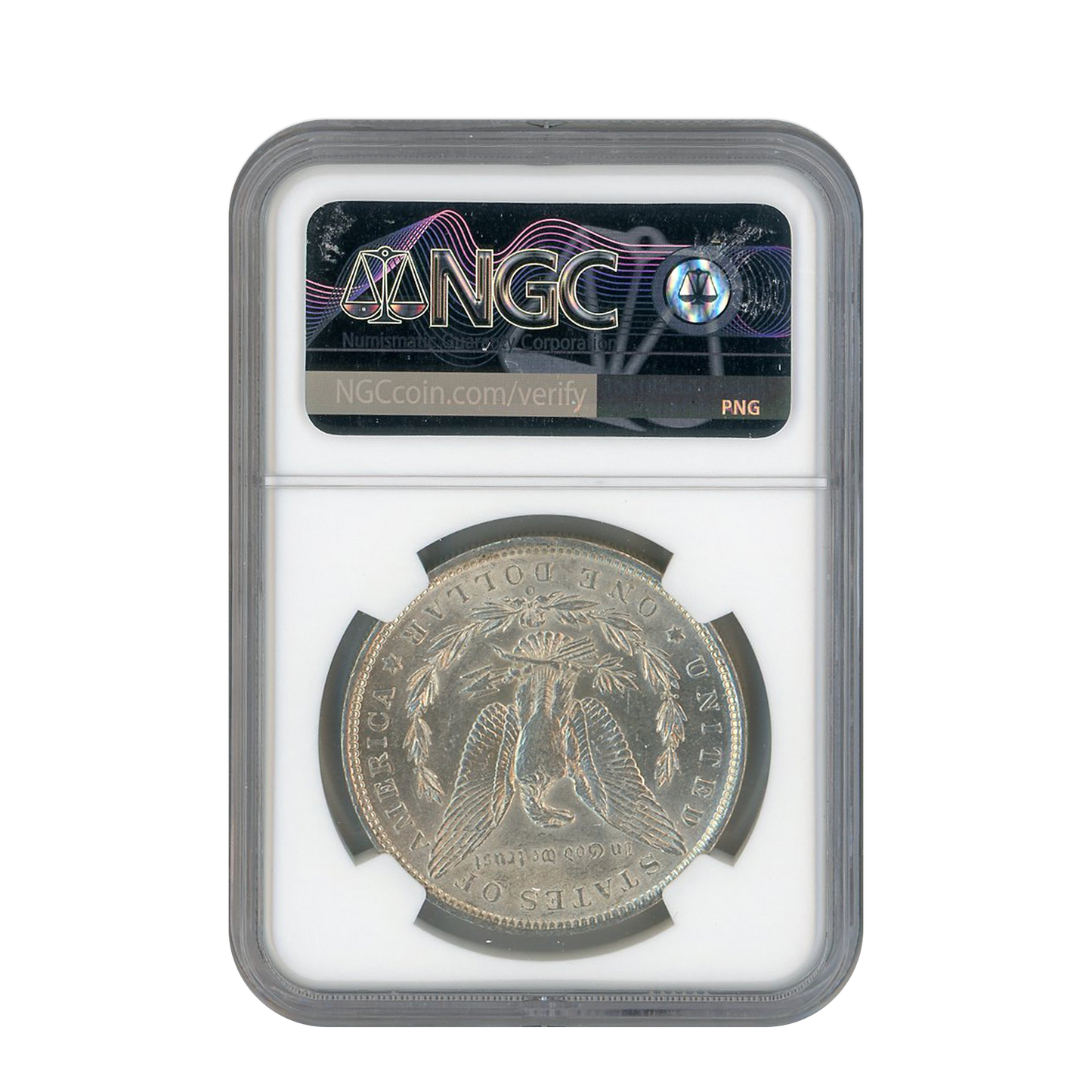 1889-O Morgan Silver Dollar New Orleans - NGC AU58