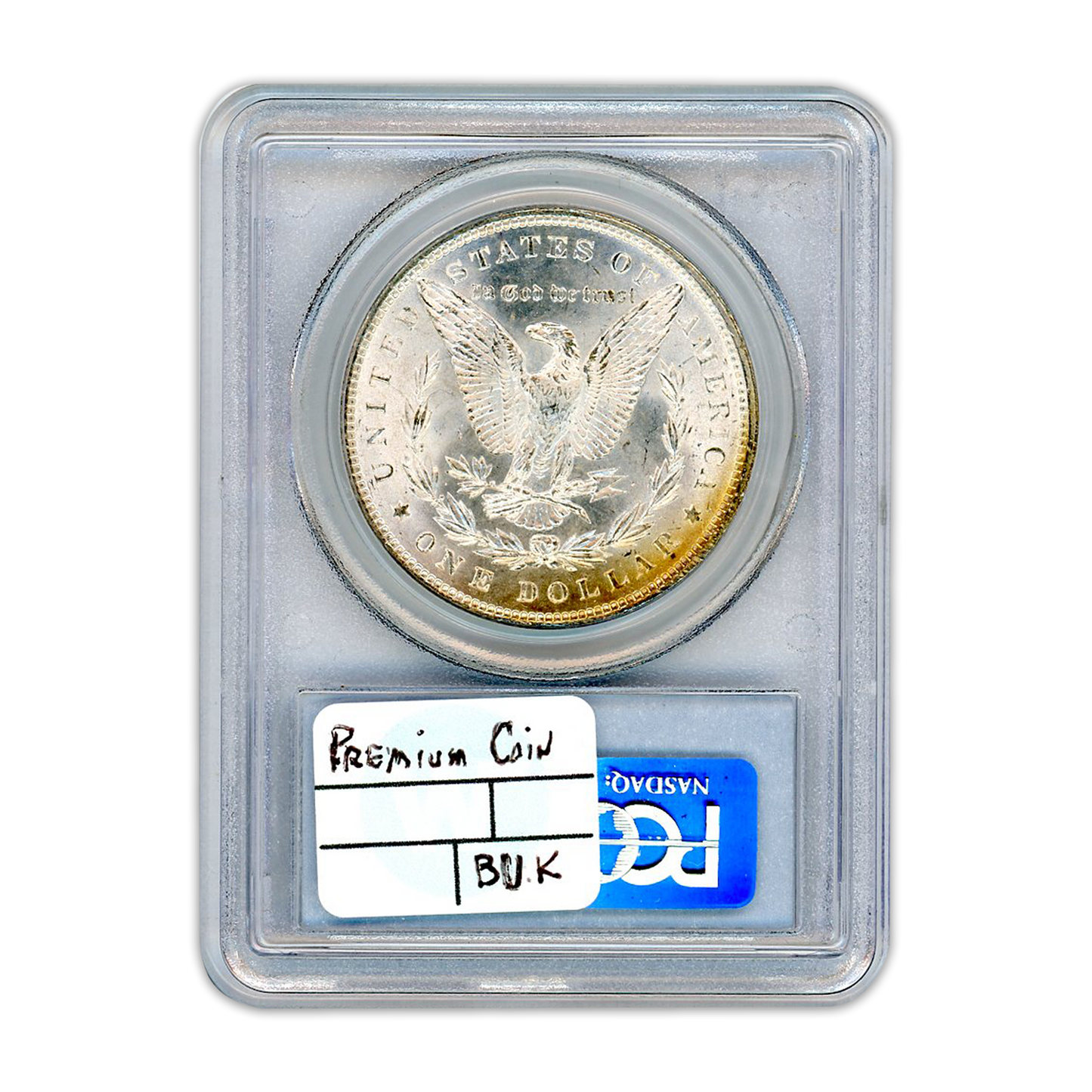 1889 Morgan Silver Dollar Philadelphia - VAM 18 Doubled Ear - PCGS MS64